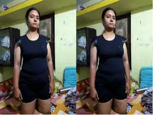 Today Exclusive -Sexy Mallu Wife Blowjob and Fucked Part 3