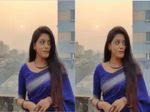 Today Exclusive -Cute Bangla girl Shows boobs and Sucking Lover Dick Part 2