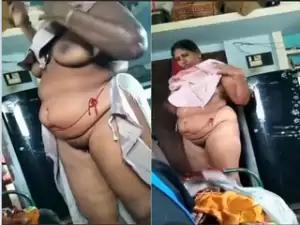 Today Exclusive -Bhabhi Wearing Cloths