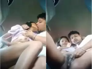 Today Exclusive – Desi Lover Romance and Fucking in Car