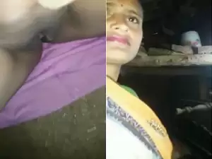 Today Exclusive – Village Bhabhi Shows Her Boobs and Pussy part  2