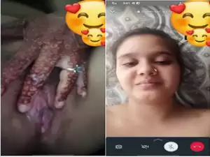 Today Exclusive -Hot  Desi Girl Shows her Boobs and Pussy Part 1