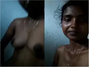 Today Exclusive -Tamil Bhabhi Shows Her Boobs and Pussy Part 1