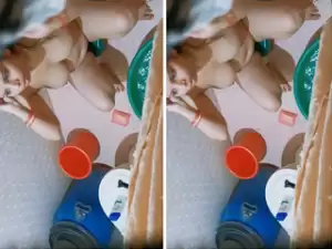 Today Exclusive -Sexy Desi Bhabhi Bathing record In Hidden Cam part 1