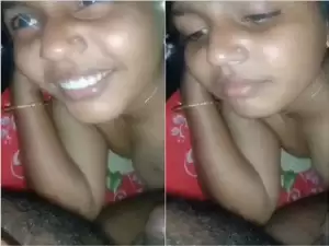 Today Exclusive -Desi Village Wife Sucking Dick