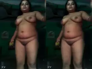 Today Exclusive- Village Bhabhi Shows Her Boobs and pussy Part 3