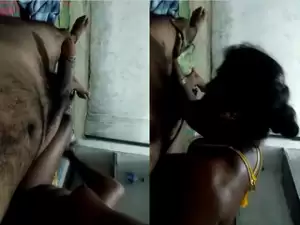 Today Exclusive-Desi Bhabhi Handjob and Blowjob part 2