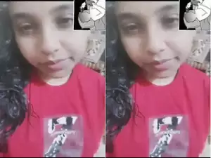 Today Exclusive- Cute Desi Girl Shows her Boobs and Ass