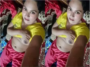 Today Exclusive-Cute Bangla Girl Shows Her Boobs and pussy Part 2