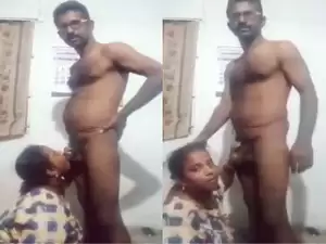 Today Exclusive- Tamil Wife Give Blowjob
