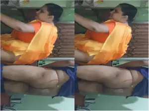 Today Exclusive-Salu Bhabhi Fucked In Kitchen