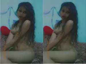 Today Exclusive- Super Cute Desi girl Making Nude Video FOr Lover Part 1
