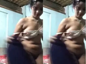 Today Exclusive- Cute Bangla Girl Blowjob and FUcked By Lover Part 3