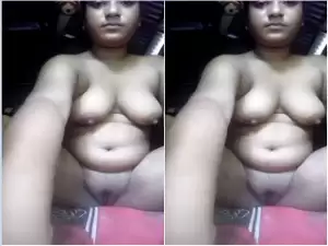 Today Exclusive- Horny Bangla Village Bhabhi Shows her Boobs and Pussy part 4