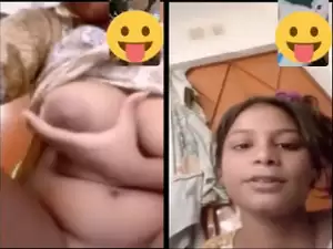 Today Exclusive-  Cute Bangla girl Shows Her Big Boobs and Pussy