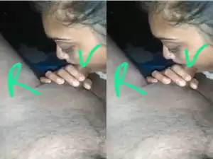 Today Exclusive- Sexy Village Wife Blowjob Part 3