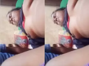 Today Exclusive- Desi Village Wife Boobs Sucking and Fucking Part 1