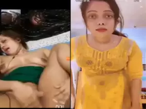 Today Exclusive- Desi Girl Shows Her Boobs and Masturbating