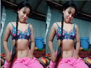 Today Exclusive- Cute Bangla Girl Shows her Boobs and Pussy part 1