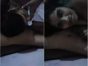 Today Exclusive- Sexy Desi Wife Blowjob and Fucked Pat 8