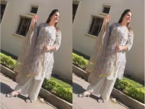 Today Exclusive- Desi Bhabhi Shows Her Big Boobs Part 2