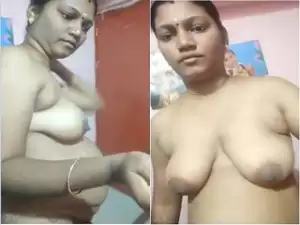 Today Exclusive- Sexy Tamil Bhabhi Shows Her Nude Body Part 1