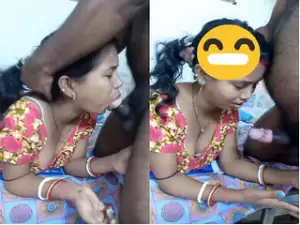 Today Exclusive- Puja Boudi Blowjob part 1