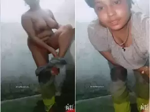 Today Exclusive-Cute Bangla Girl Shows her Boobs and Fucked Part 6