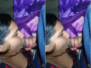 Today Exclusive -Desi Boudi Blowjob