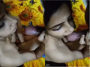 Today Exclusive- Sexy Tamil Wife Blowjob