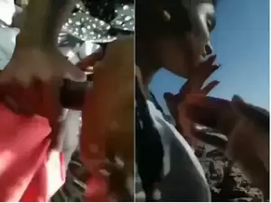 Today Exclusive- Lankan Girl OutDoor Blowjob