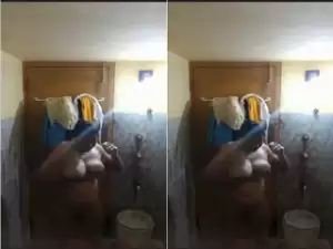 Today Exclusive- Desi Bhabhi Bathing Capture In Hidden Cam Part 2