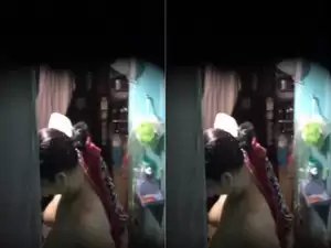 Today Exclusive-Desi Bhabhi Nude Video Record In Hidden Cam Part 2