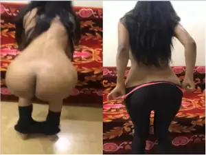 Today Exclusive-Super Cute Desi Girl Nude Dancing and Blowjob Part 1