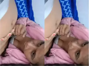 Today Exclusive- Desi Village Girl Blowjob and Fucked part 2