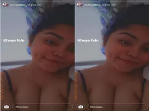 Today Exclusive-Sexy Girl Shows her Nude Body part 1