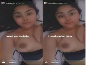 Today Exclusive-Sexy Girl Shows her Nude Body part 2