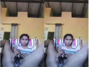 Today Exclusive- Horny Desi Girl Masturbating part 4