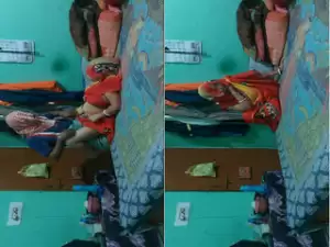 Today Exclusive-Salu Bhabhi Blowjob and Fucked part 1