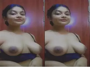 Today Exclusive-Sexy Bangla Girl Shows Her Boobs and pussy part 2