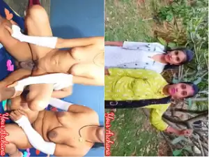 Today Exclusive-Desi Threesome Fucking part 3