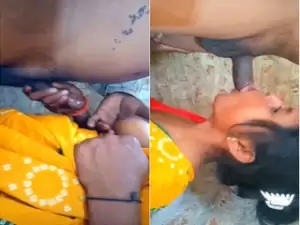 Today Exclusive-Desi Village Wife Blowjob