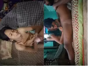 Today Exclusive-Desi Bhabhi Blowjob and Fucked part 3