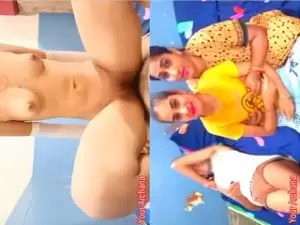 Today Exclusive-Desi ThreeSome Fucking