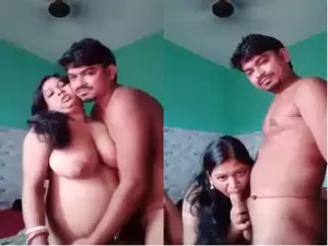 Today Exclusive-Desi Wife Blowjob and Fucked Part 1