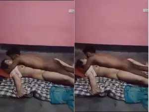 Today Exclusive-Sexy Bangla Girl Romance and Fucked By Lover Part 2