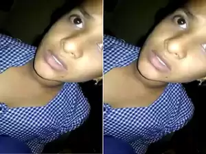 Today Exclusive-Desi Girl Shows Her boobs