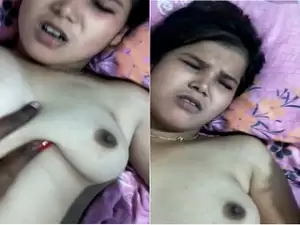 Today Exclusive- Sexy Desi Girl Hard Fucked By Lover Pat 2