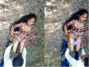 Today Exclusive-Village Randi OutDoor Fucking