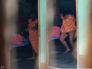 Today Exclusive- Desi Wife Wearing Cloths Record in Hidden Cam Part 2